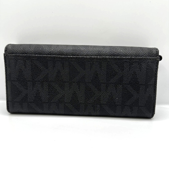 MICHAEL KORS Black Signature Wallet - Picture 2 of 10